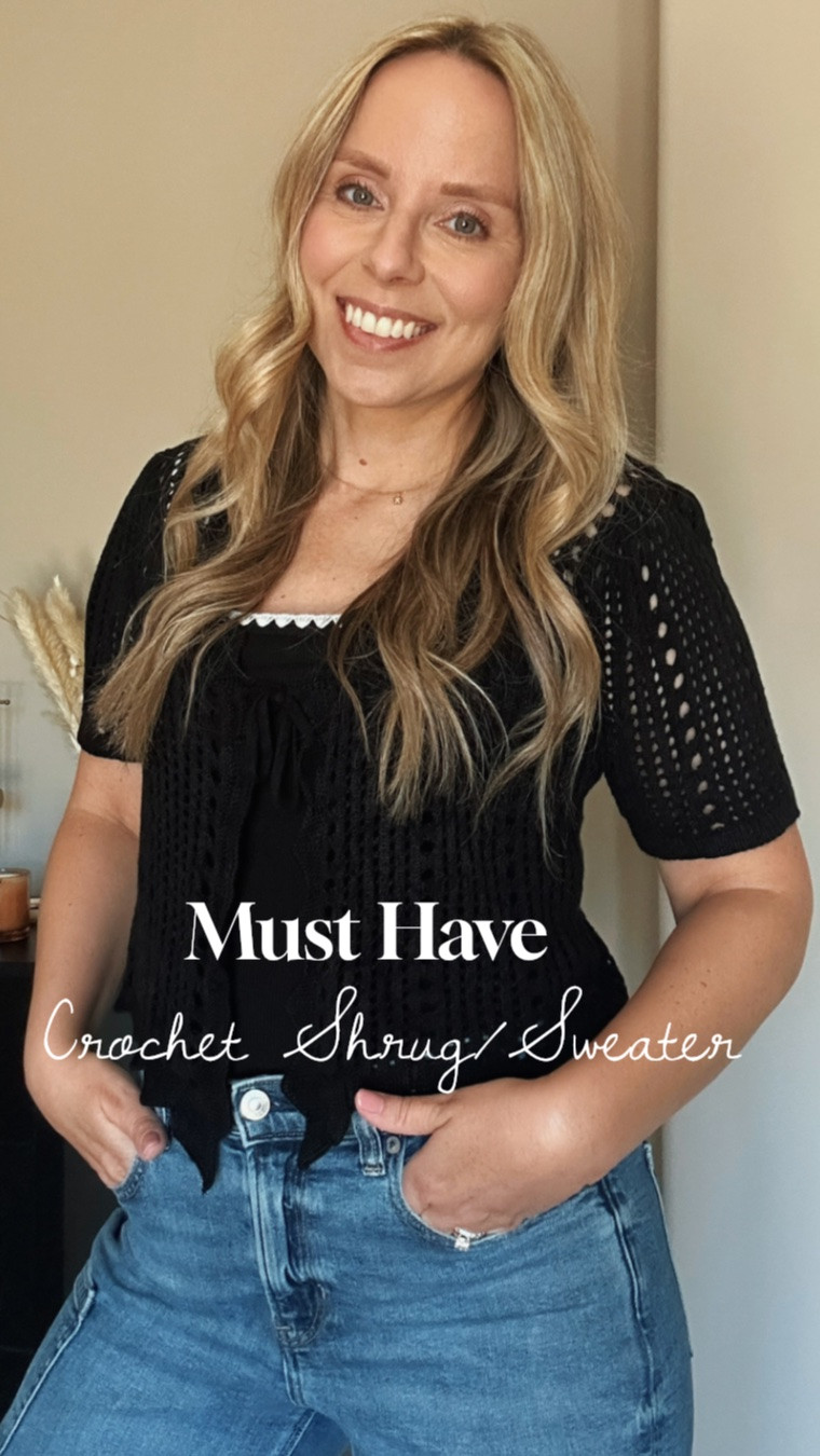 This is one of my favorite current Amazon purchases, this cropped crochet shrug top is adorable and comfortable. The perfect add on to a cute dress or tank top!

#amazonfinds

#LTKootd