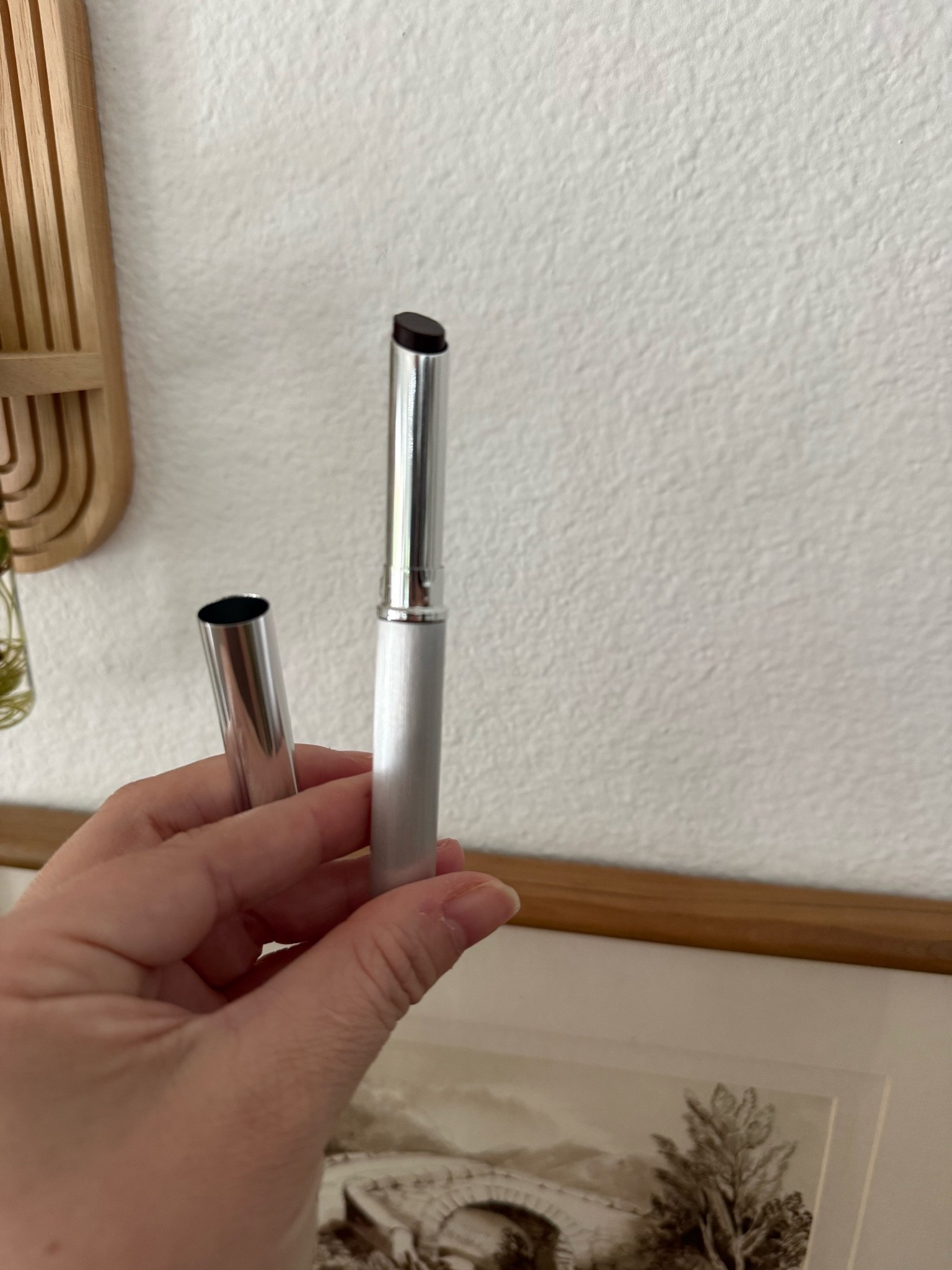Clinique almost lipstick tinted lip balm in black honey, the best color!