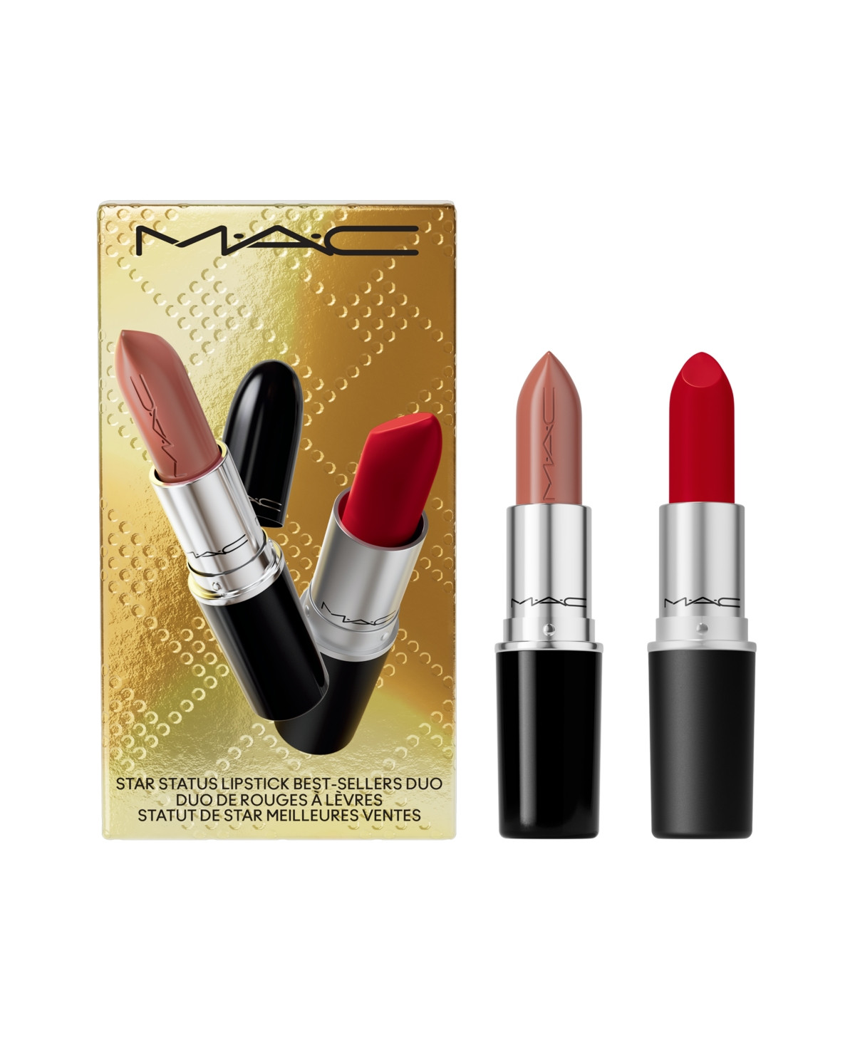 Mac 2-Pc. Full Size Star Status Lustreglass + Retro Matte Lipstick Holiday Set, Created for Macy's - 2-Pc. Set | Macy's
