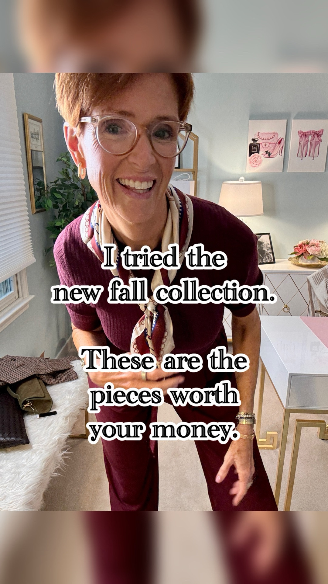 AD | I tried pieces from Ann Taylor's new September collection, and these are the ones I think are worth a closer look.
#ad #anntaylorpartner #FallStyle #AnnTaylorStyle 

Four fall outfits, but what I really love is how many of these pieces work more than one way. 

The rich walnut palazzo pants go from a simple soft-mink sweater to a lace camisole and long blazer. And that cranberry? The ribbed sweater tee and satin wide-leg pants are gorgeous together, but add the houndstooth jacket and it becomes an entirely different look.

This is the kind of fall shopping I want to do: pieces that feel special when you put them on but can still earn their place in a real wardrobe.

Now I need your vote: LOOK 1, 2, 3 or 4?

Save this if you're starting to think about your fall wardrobe, send it to a friend who'd wear one of these, and shop the pieces from all four outfits through my link.

#LTKgrwm #LTKOver40 #LTKTall