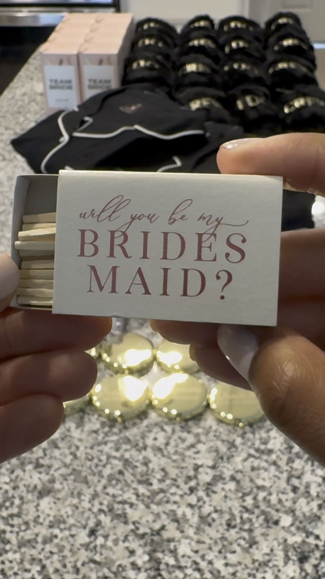 ✨Bridesmaid Proposal Box Reveal✨
I couldn’t wait to share what’s inside my bridesmaid proposal boxes! From personalized gifts to homebody essentials, I wanted to make sure my girls feel extra special. 💕 These thoughtful touches are perfect for popping the question to your bridesmaids! 

#BridesmaidProposal #BridesmaidGifts #WeddingInspo #ProposalIdeas #LTKbride #WeddingPlanning #LTKhome #LTKstyle #WeddingVibes

#LTKxPrimeDay #LTKWedding #LTKFindsUnder50