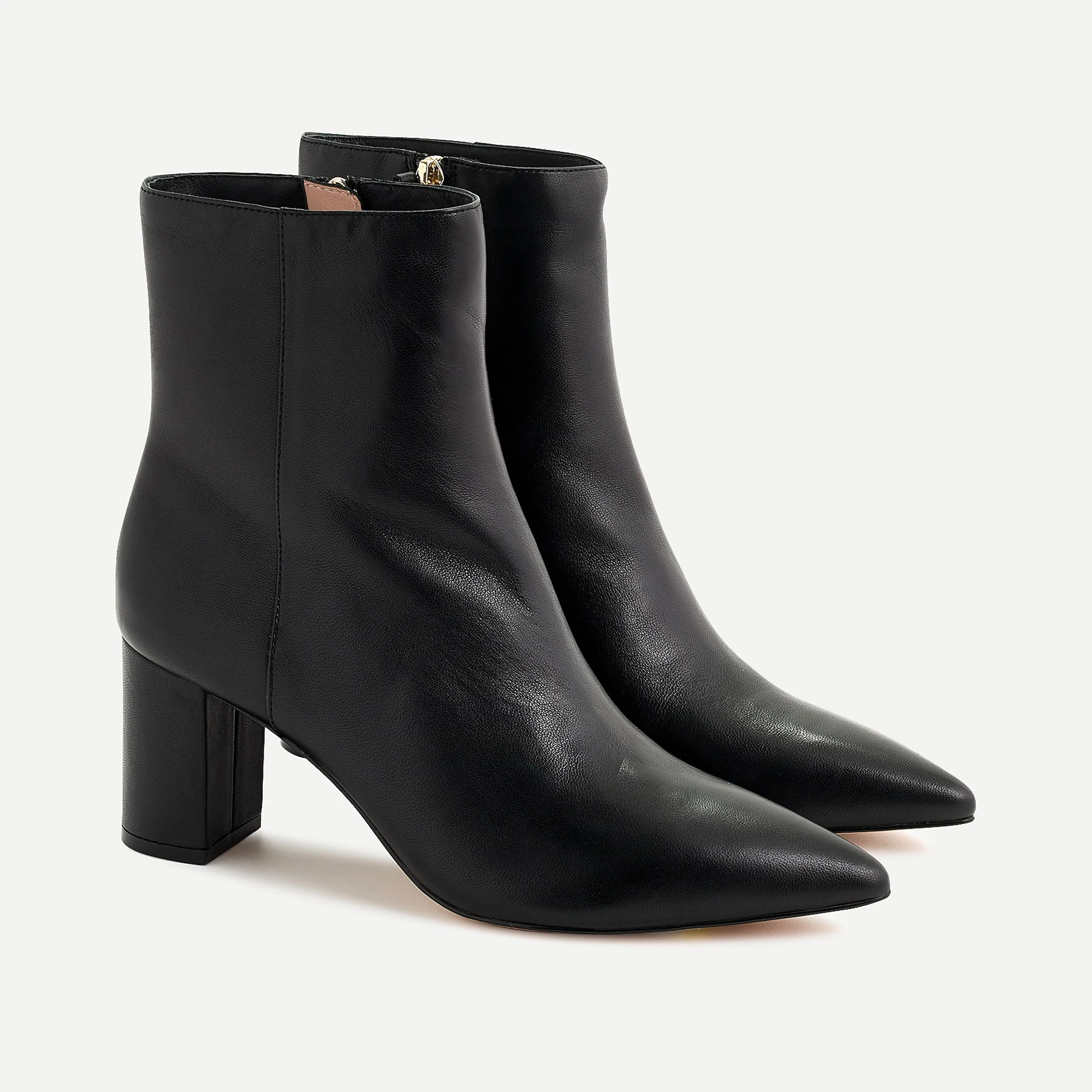 Pointed-toe Sadie boots in leather | J. Crew US