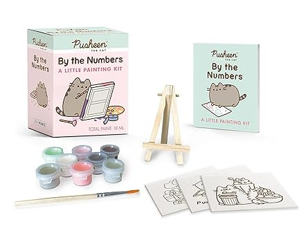 Pusheen by the Numbers: A Little Painting Kit (RP Minis) | Amazon (US)