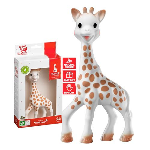 Sophie la girafe, Fresh Touch | Handcrafted for 60 Years in France | Natural Rubber | Designed for Teething Babies | Awaken All 5 Senses | Easy to Clean | Amazon (US)