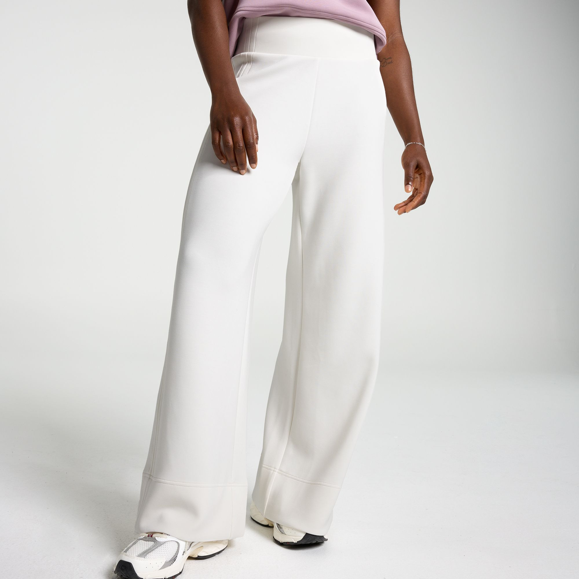 CALIA Women's Sandwash Scuba Clean Wide Leg Pant, XS, Dark Khaki Olive | DICK'S Sporting Goods