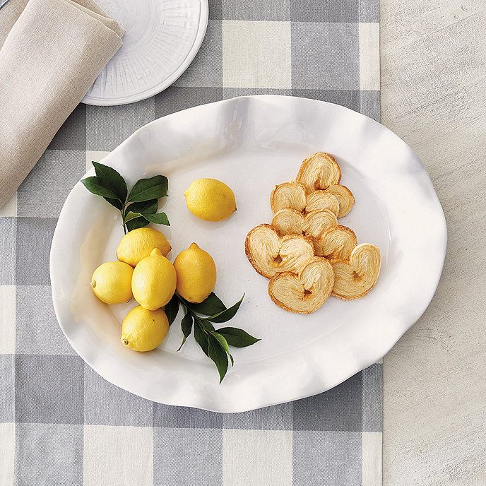 Cruz Melamine Oval Platter | Ballard Designs, Inc.
