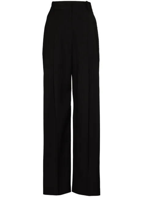 Frankie Shop Gelso high-waisted Darted Trousers - Farfetch | Farfetch Global