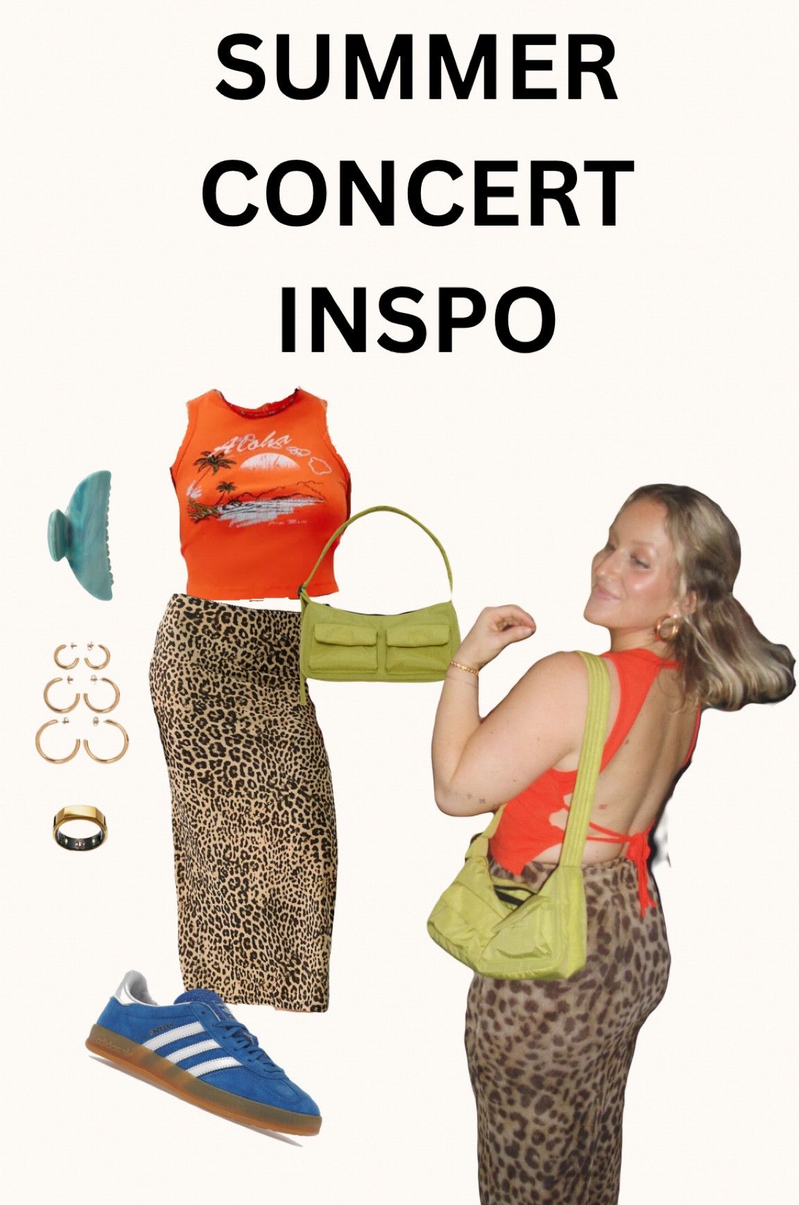 summer 
concert 
inspo 
cheetah skirt 
baggu 
adidas 
adidas gazelle

#LTKStyleTip #LTKParties #LTKMidsize