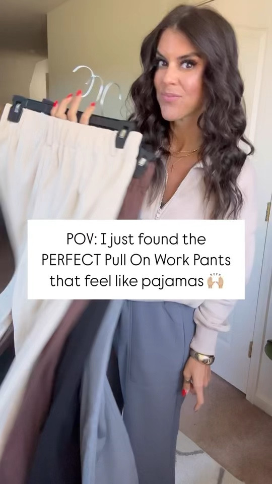 Here’s the link to the Amazon work pants! I’m in size small in reference, and I’m 5’5 for reference. 

If something is sold out in a certain color,  Amazon has selected a “similar pick” it says. If you click below that picture it says “view original”, and then click “view details”. That will take you to the actual item in the reel. If you don’t see “similar pick”, then it’s the actual item I am wearing!

#LTKSeasonal #LTKWorkwear #LTKFindsUnder100