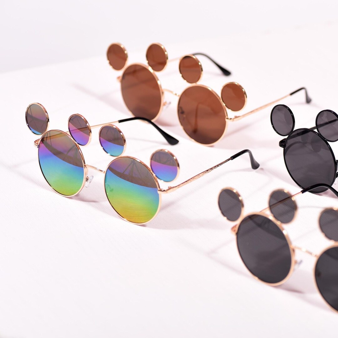 Funny Mickey Mouse Style Sunglasses for Gift, Party Costume Accessory, Festival Cosplay Eyewear -... | Etsy (US)