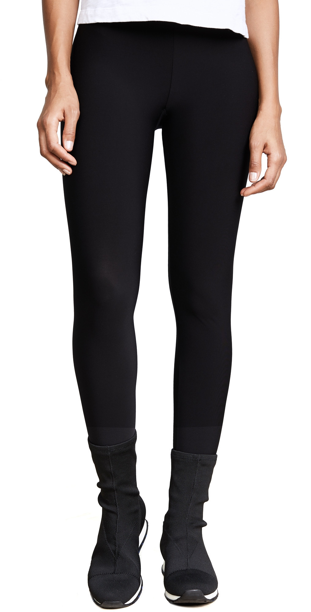 Plush Fleece Lined Stirrup Leggings Black M | Shopbop