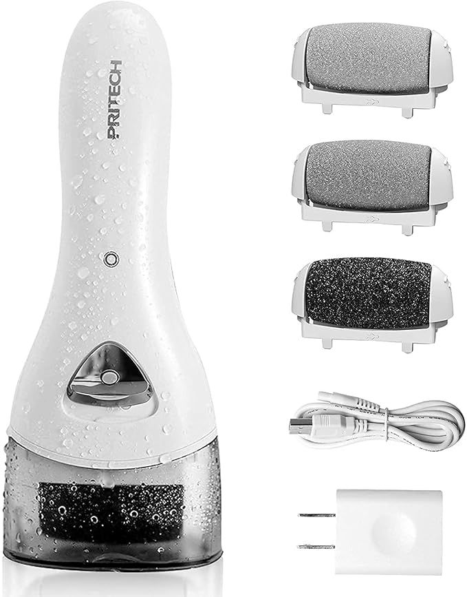 Electric Feet Callus Removers Rechargeable,Portable Electronic Foot File Pedicure Tools, Electric... | Amazon (US)