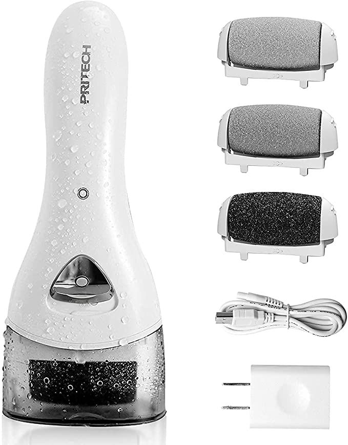 Electric Feet Callus Removers Rechargeable,Portable Electronic Foot File Pedicure Tools, Electric... | Amazon (US)