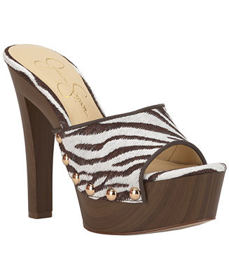 Jessica Simpson Women's Cynlia Platform Slip-On Sandals - Macy's | Macy's