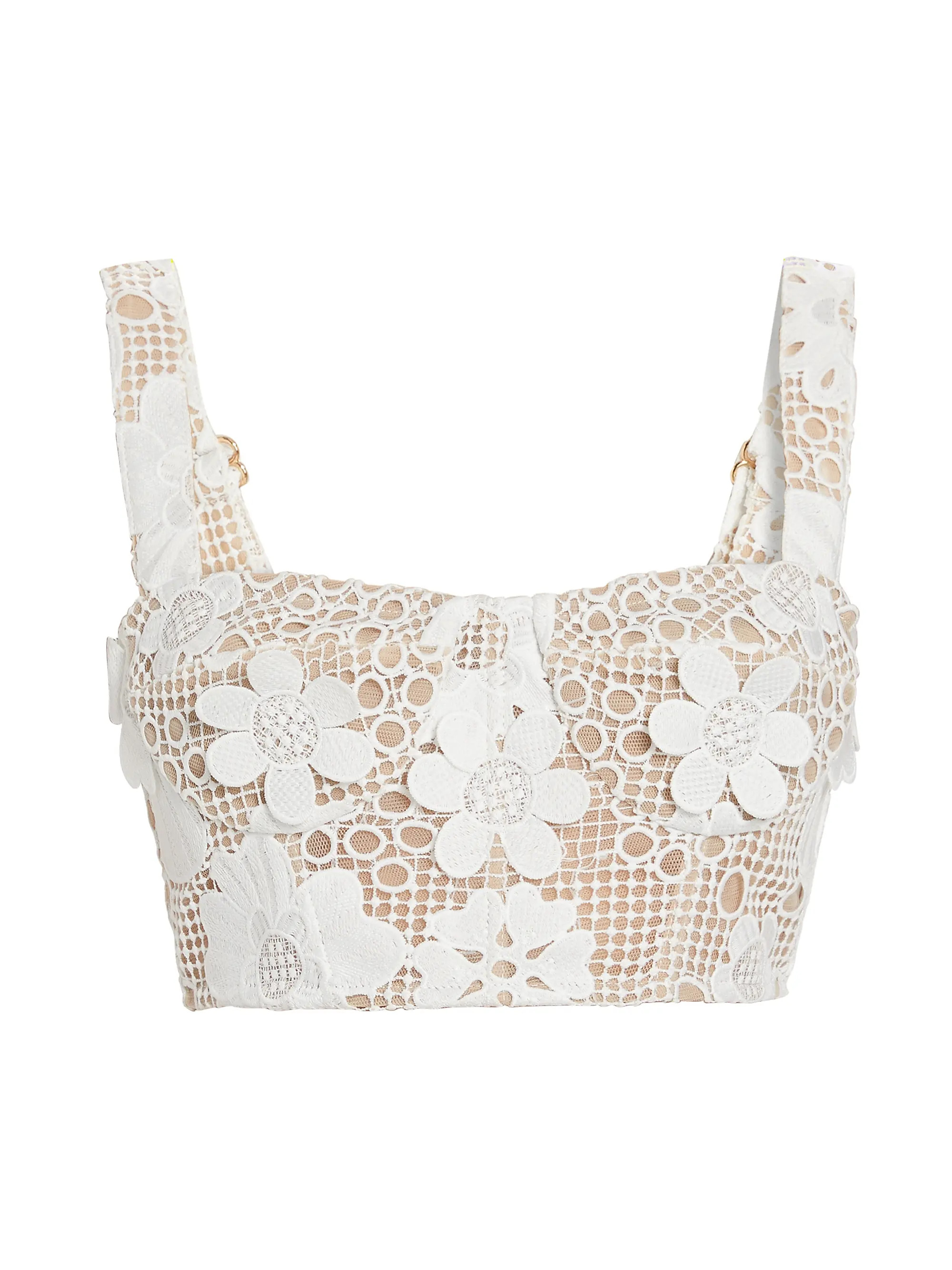 Emerie Floral Crop Top | Saks Fifth Avenue