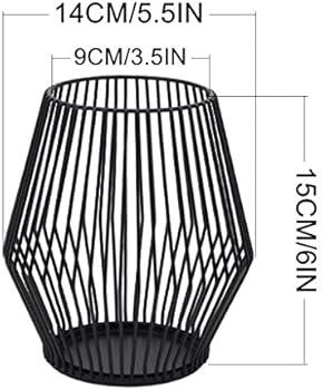 Black Metal Wire Tea Light Candle Holder for Indoor Outdoor,Events,Parties and Wedding Decoration... | Amazon (US)