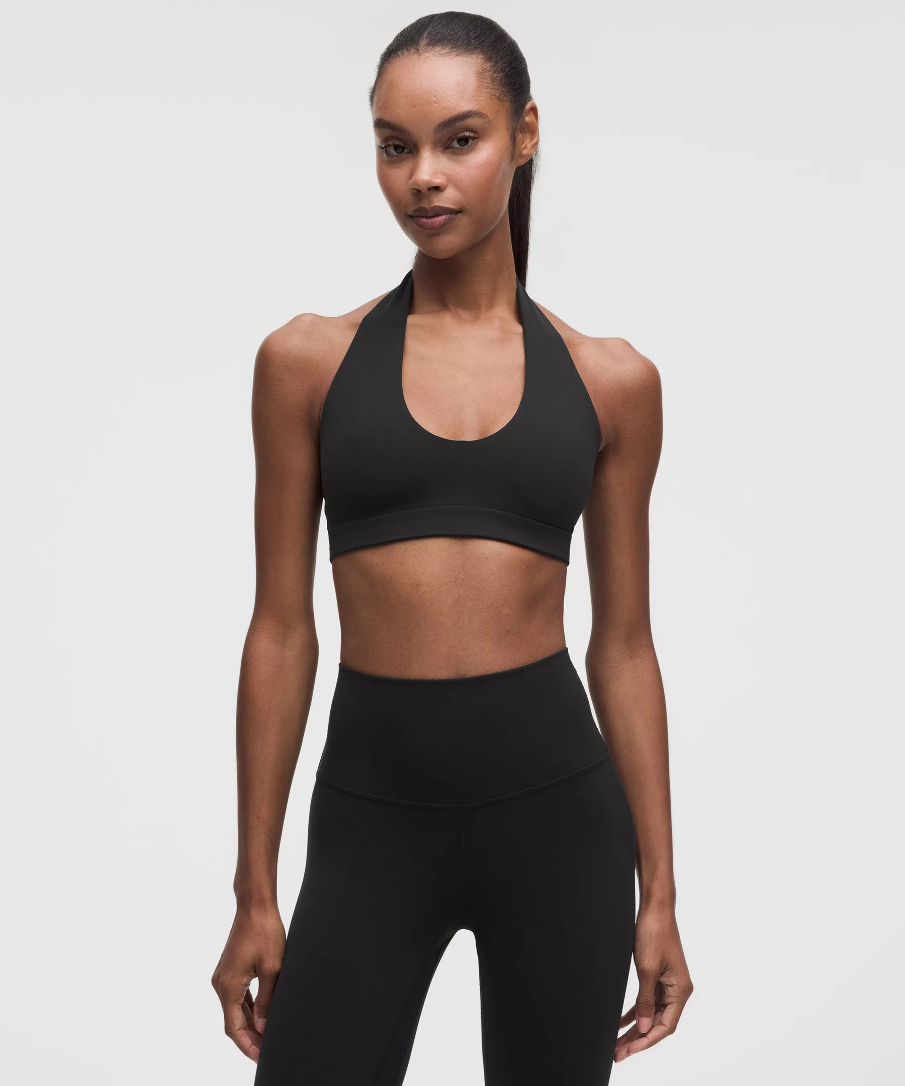 lululemon Focuser Halter Bra *Light Support, A/B Cup | lululemon (CA)