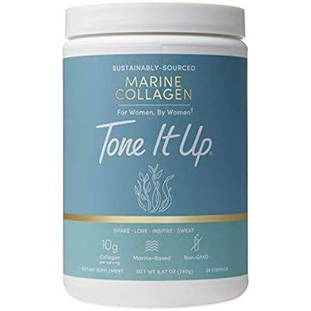 Tone It Up Plant Based Protein and Greens Powder - Vanilla - Organic Pea Protein for Women - with Ka | Amazon (US)