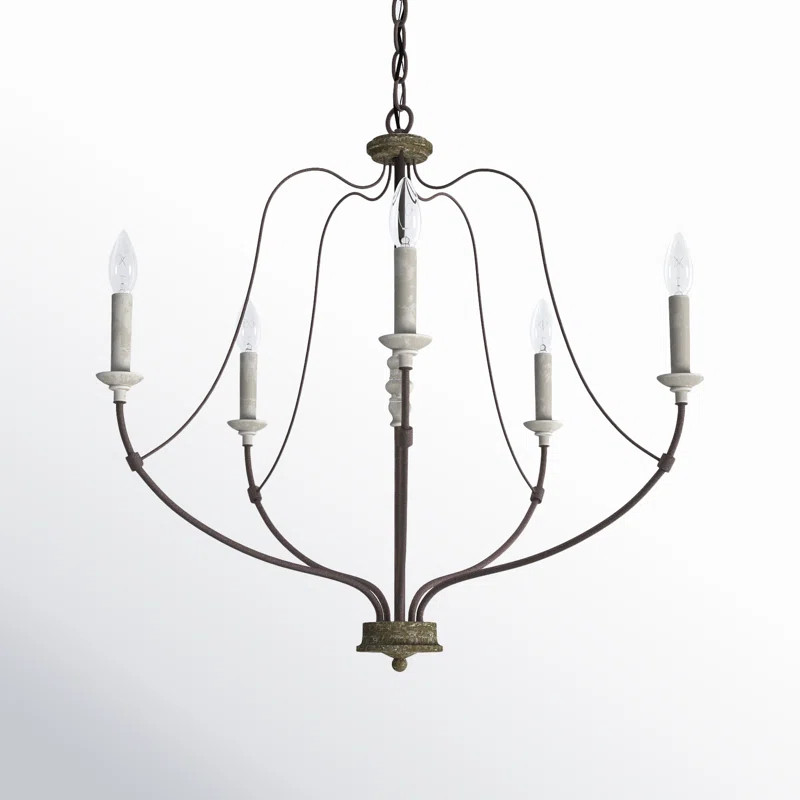 Shoshanna 5 - Light Dimmable Classic / Traditional Chandelier | Wayfair North America