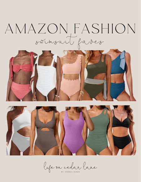 Snag these swimsuit faves, so many cute ones just in time for summer! #founditonamazon

#LTKTravel #LTKFindsUnder50 #LTKSwim