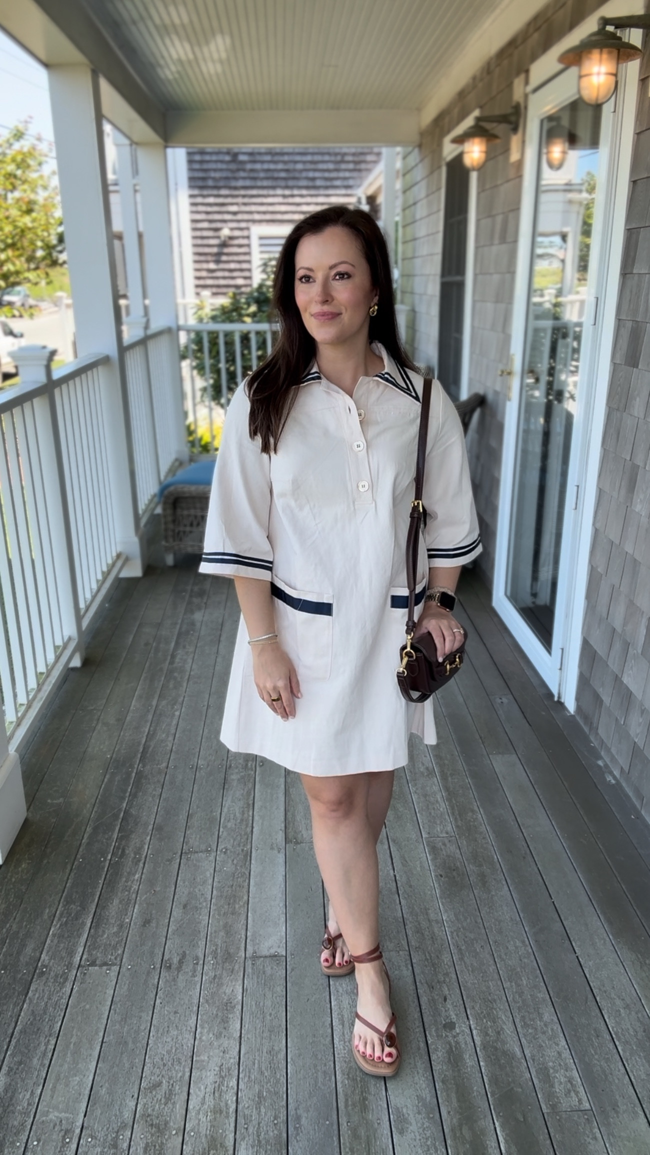 What to wear in Nantucket
New England summer
Vacation outfit idea - coastal style 

Nantucket casual day outfit 
Nantucket dinner outfit 

I’m wearing a small in this adorable Tuckernuck dress!

#LTKTravel