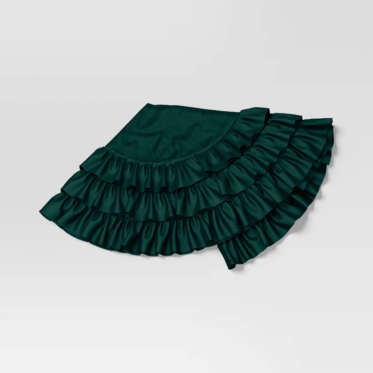 48" Velvet Tree Skirt with 3 Layers of Ruffles - Wondershop™ | Target