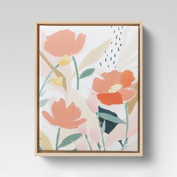 Floral Canvas Pink - Opalhouse™ | Target