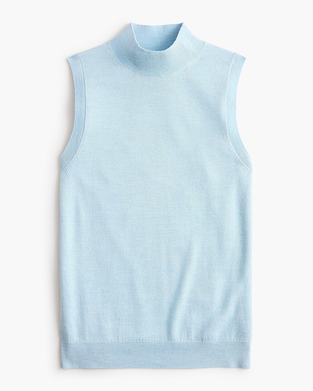 Merino wool-blend mockneck shell | J.Crew Factory