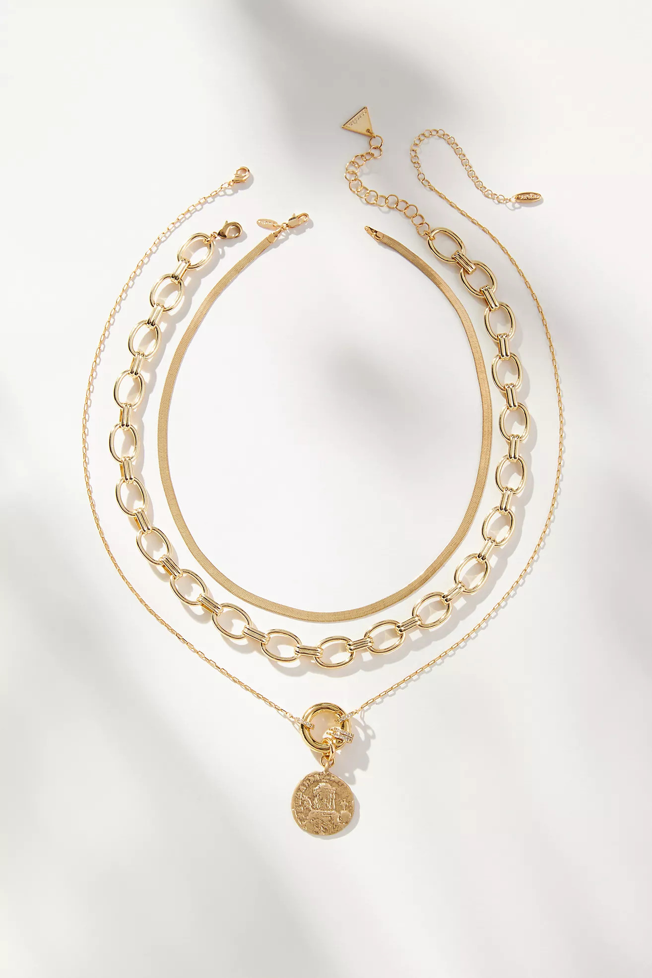 Camp Icon Beaded Necklaces, Set of 3 | Anthropologie (US)