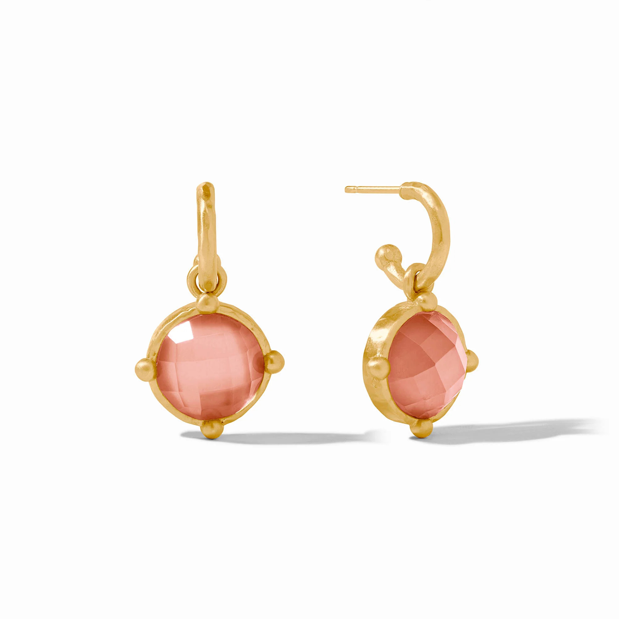 Honeybee Hoop & Charm Gold Earring | Julie Vos | Julie Vos