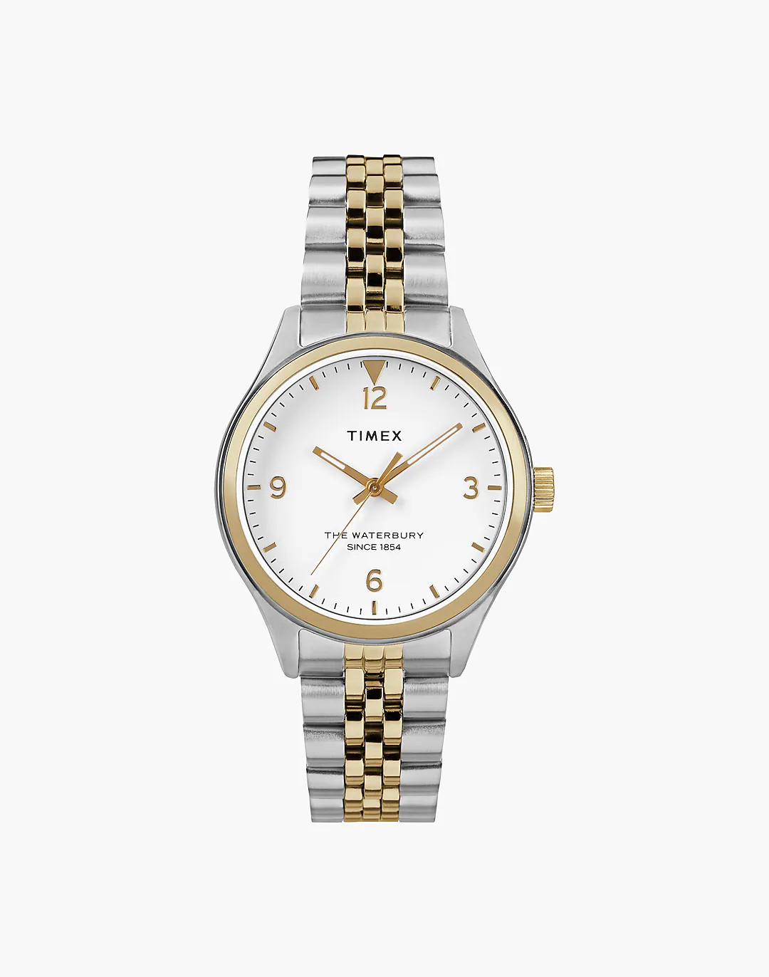 TIMEX Waterbury Traditional 34mm Stainless Steel Bracelet Watch | Madewell