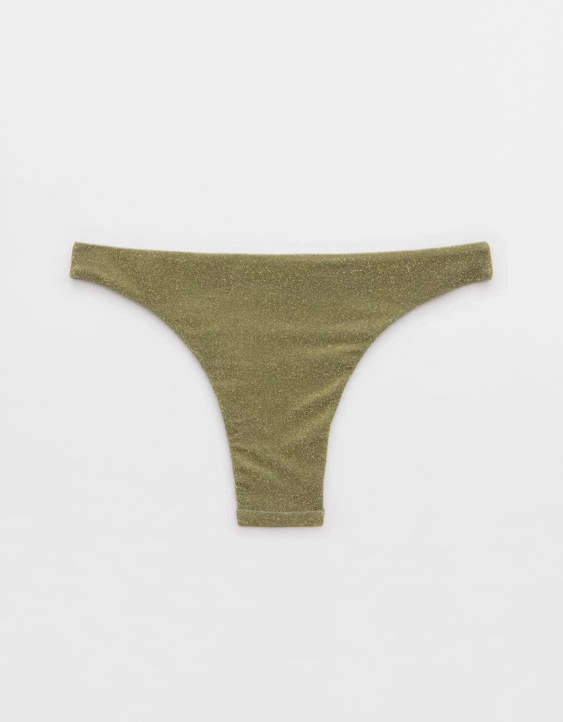 Aerie Sparkle Cheekiest Bikini Bottom | Aerie