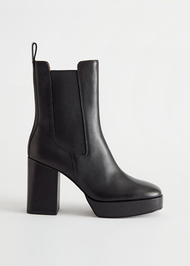 Everyday Leather Platform Boots | & Other Stories (EU + UK)