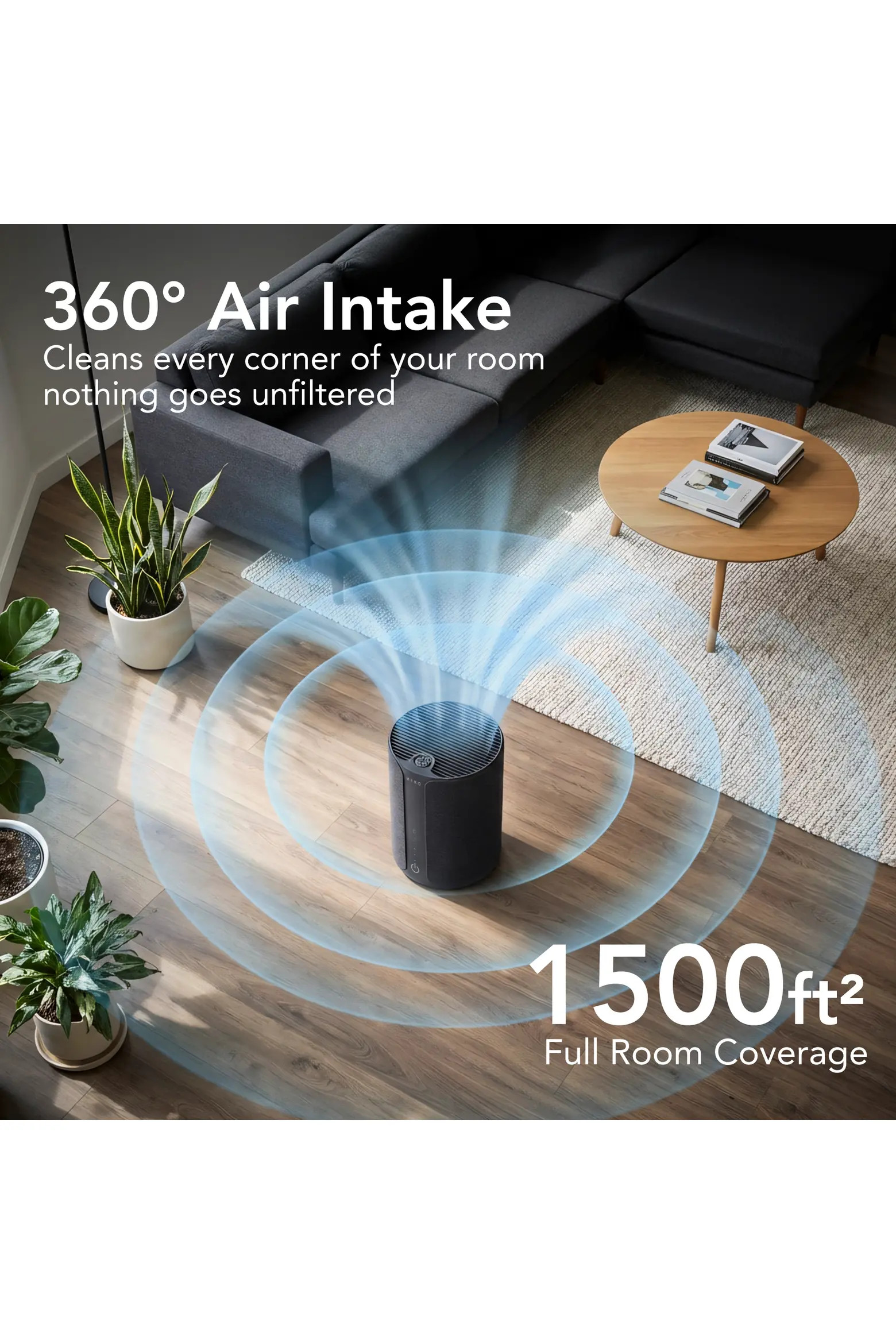 Ibuki 2.0 Air Purifier with App Control and Aroma Tray 1500 sqft | Nordstrom | Nordstrom