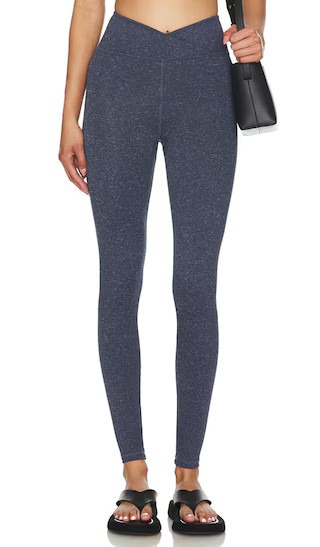 The Stevie Ankle Legging in Dark Denim | Revolve Clothing (Global)