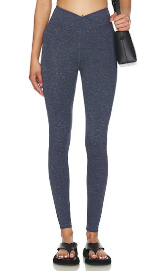 The Stevie Ankle Legging in Dark Denim | Revolve Clothing (Global)