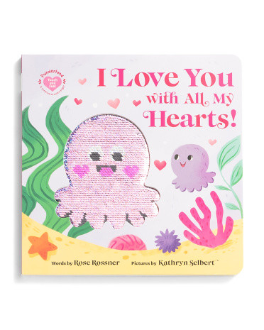 I Love You With All My Hearts Board Book | TJ Maxx