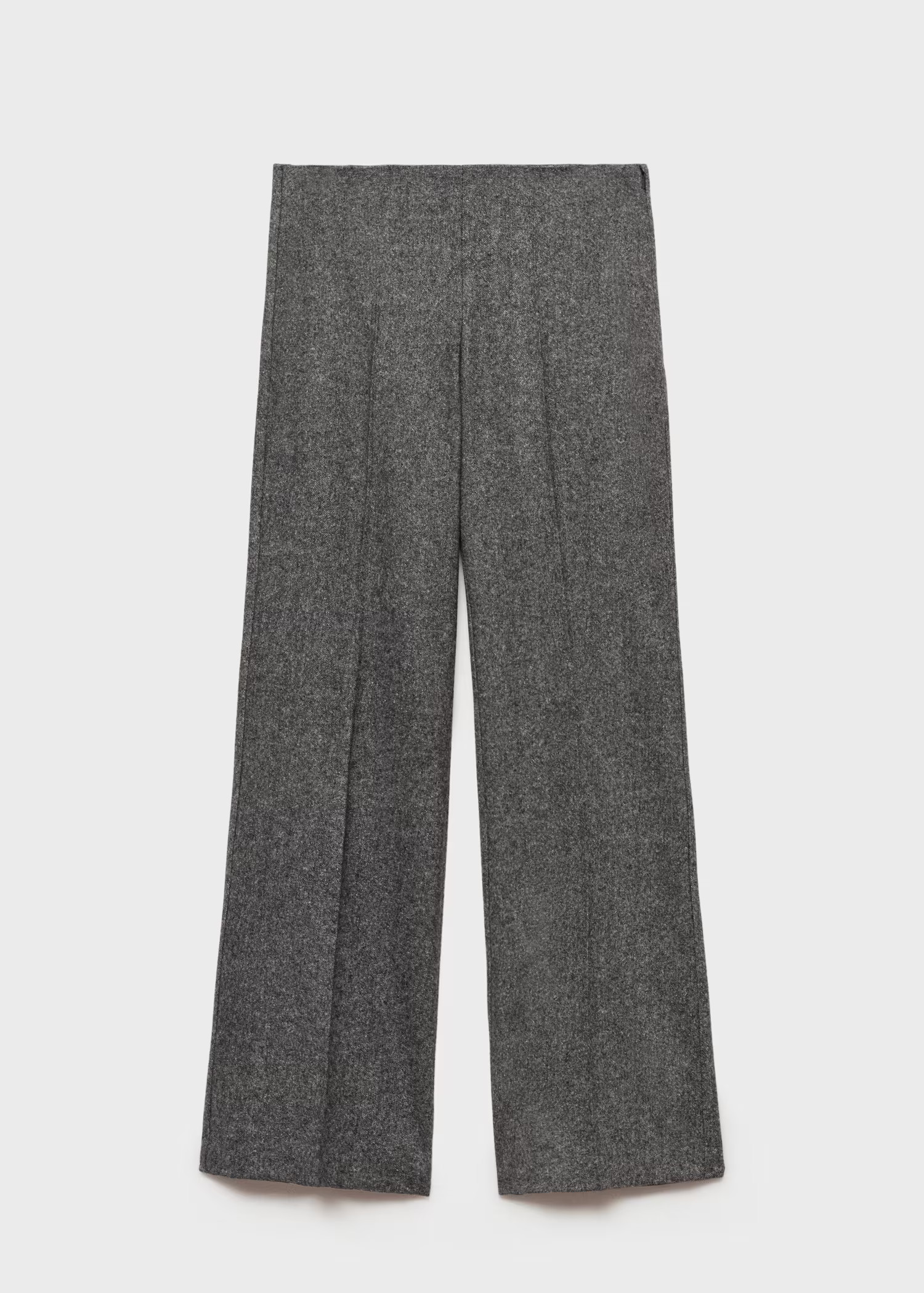 Marbled wool suit trousers | MANGO (UK)