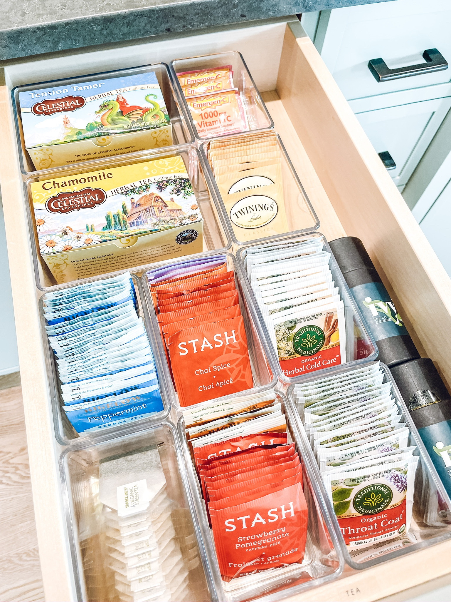 Tea organization✨The Home Edit Bin Organizer. Art of Tea Earl Grey Crème Tea. 

#LTKkids #LTKfamily #LTKhome
