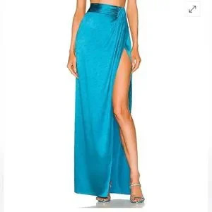 NEW NWT Ronny Kobo Blyhte Skirt in Caneel Bay Blue | Poshmark