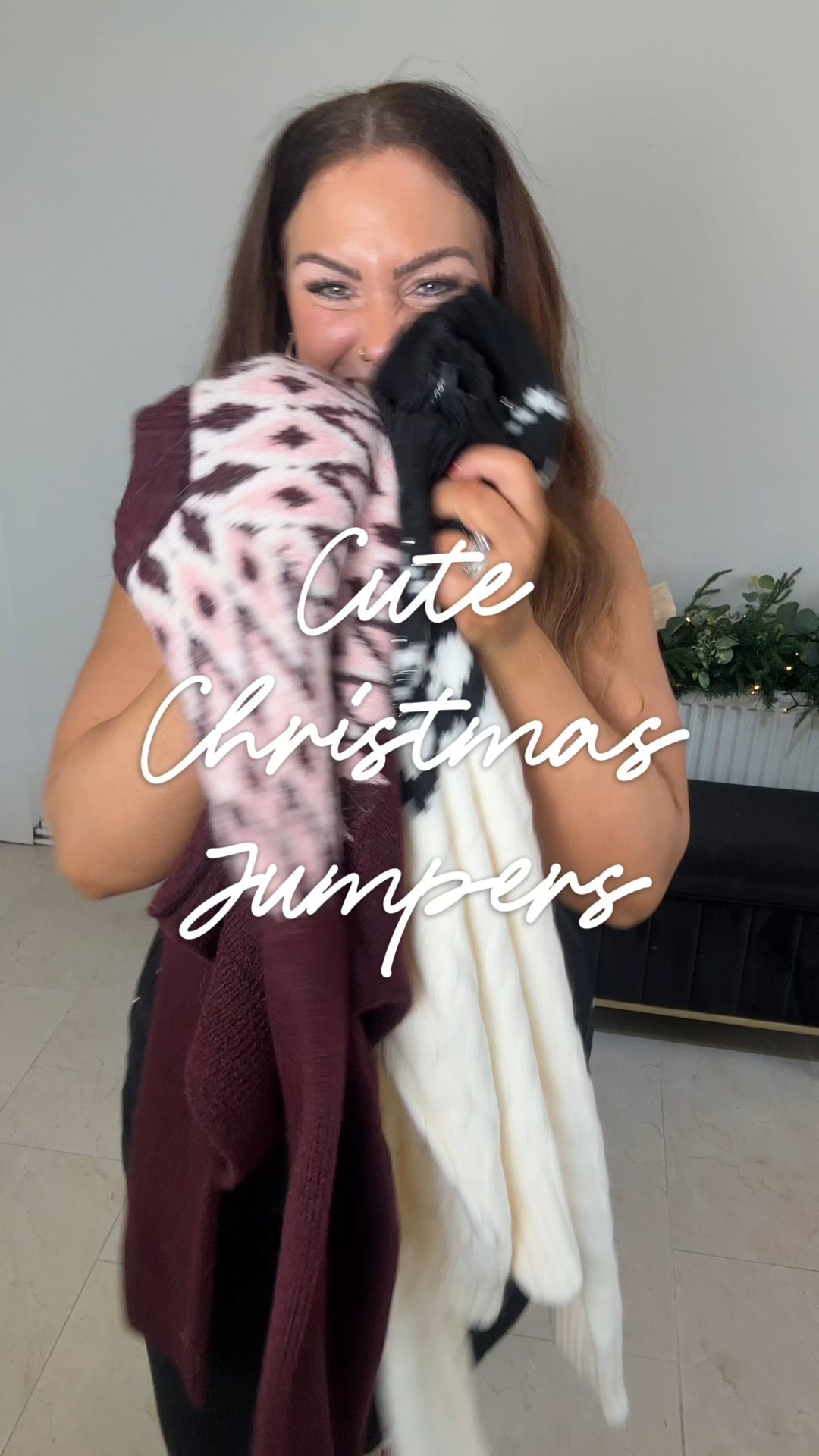 Cute Christmas jumpers 🖤✌🏼 
Size 16 and curvy! 

#christmasjumpers #knitwear 
#christmasoutfit 

#LTKfestive #LTKmidsize #LTKcurves