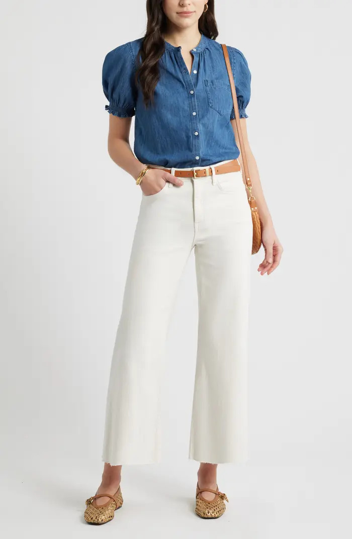 Chambray Button-Up Shirt | Nordstrom