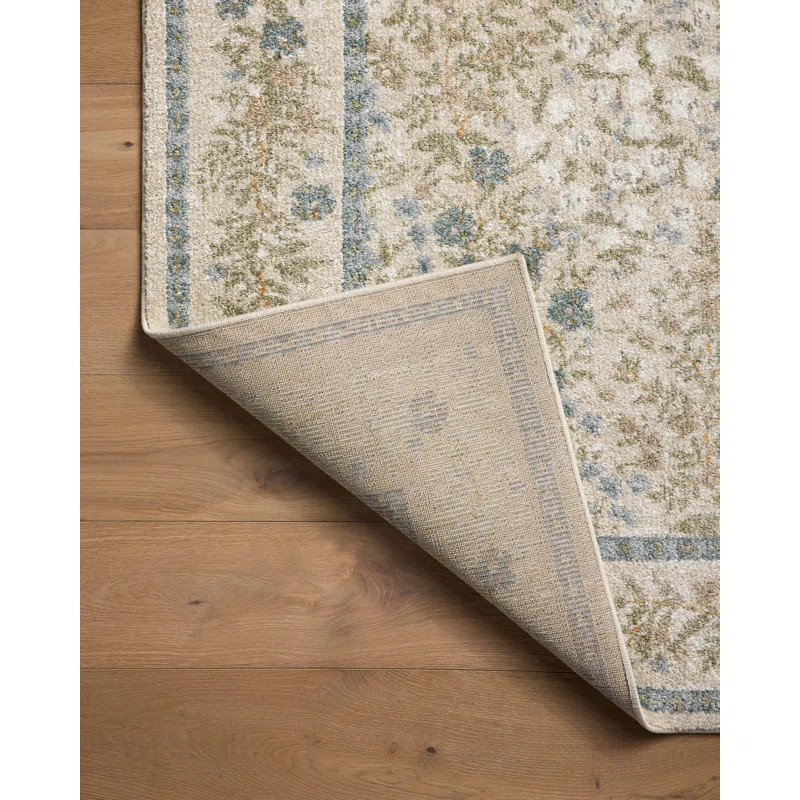 Rifle Paper Co. x Loloi Laurel Cream Area Rug | Wayfair North America
