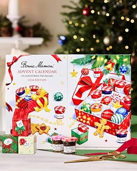 Bonne Maman Advent Calendar 2026, 24 Mini Jam Jars, Holiday Gift | Amazon (US)