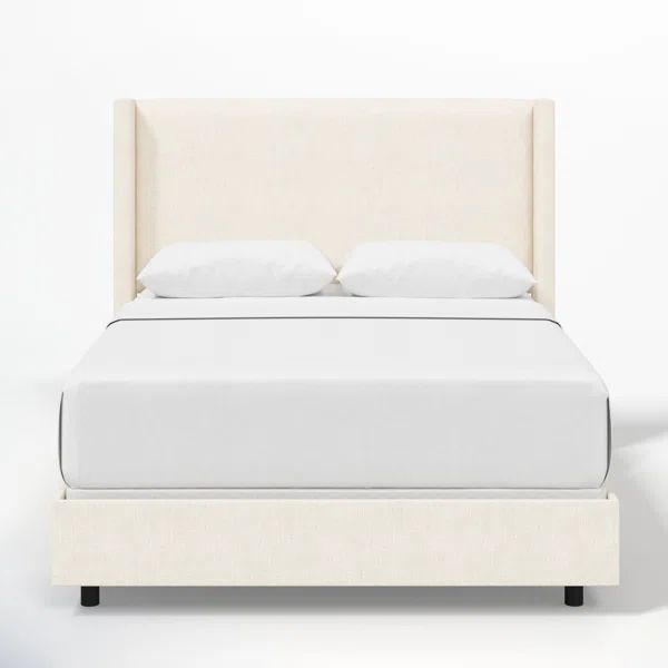 Hanson Upholstered Wingback Storage Bed | Wayfair North America