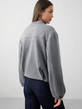 Brushed Bomber Jacket | Banana Republic Factory