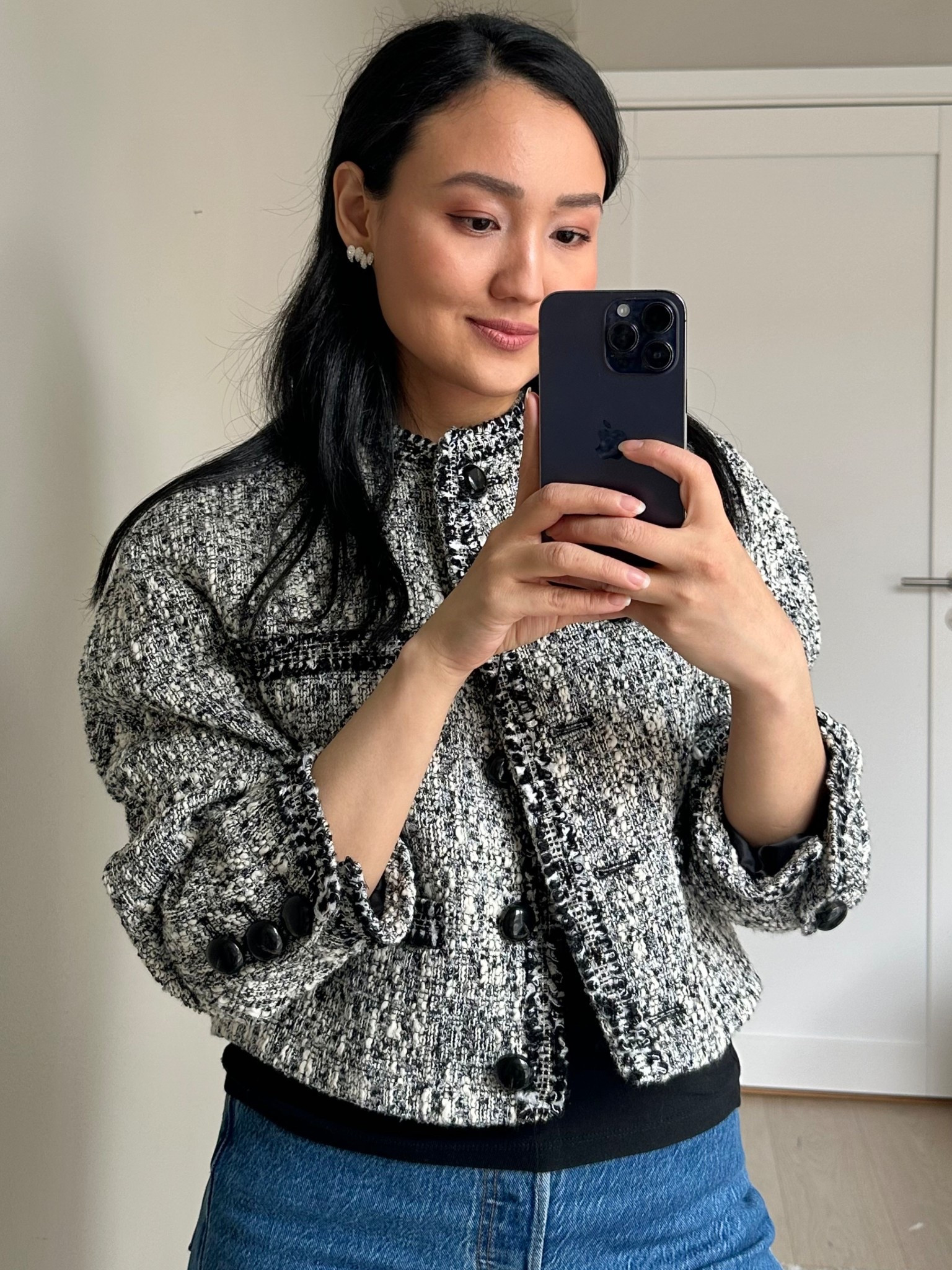 Jacket: XS 

#LTKPetite #LTKootd #LTKSeasonal