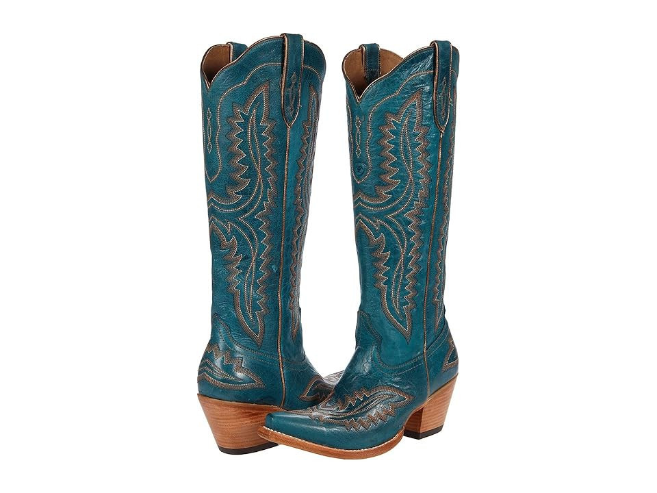 Ariat Casanova Western Boots Women's Boots Turquoise: 11 B - Medium | Zappos.com