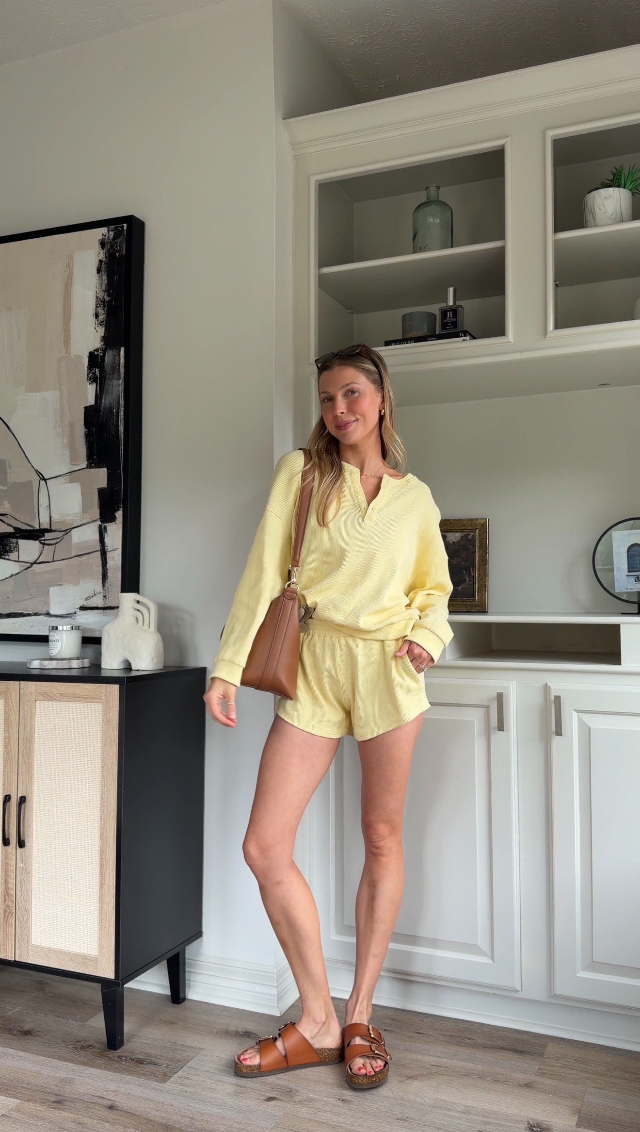 Comfy cute lounge set! Wearing medium 

 