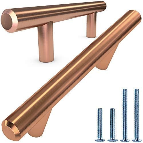 Alpine Hardware | 25Pack ~ 5" (128mm) Hole Center | Fine-Brushed Satin Copper/Bronze Finish | Sol... | Amazon (US)